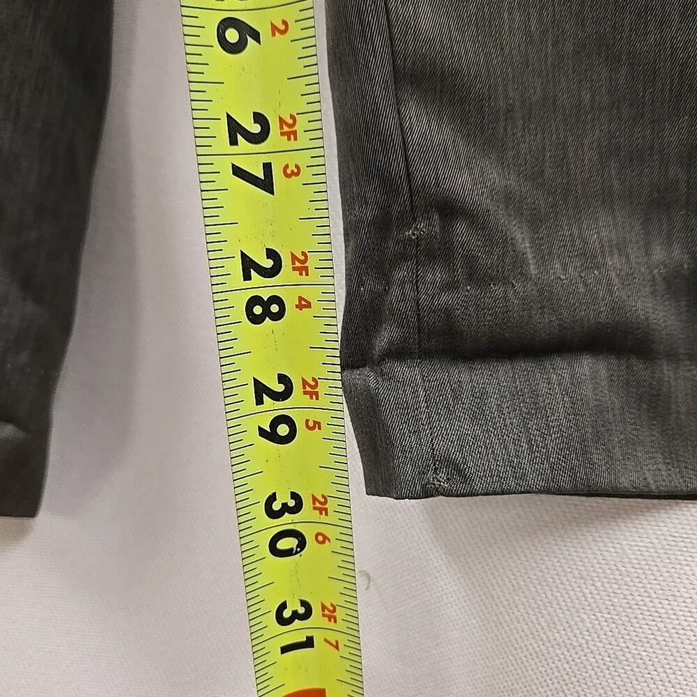 Farah Mens Tan 100% Polyester Pleated Front Dress Pants 44Wx30L